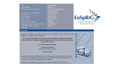 Desktop Screenshot of eusprig.org